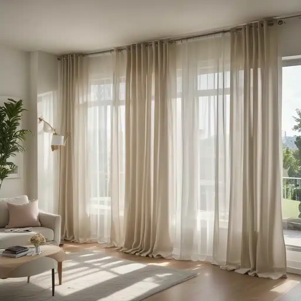 Let the Light In with Sheer Curtains in Your Living Room