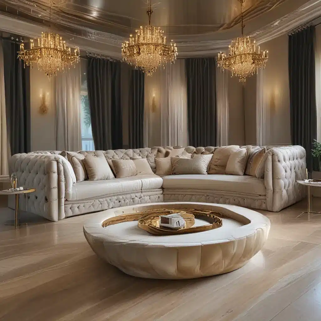 Luxe Living With Luxurious Custom Sofa Materials