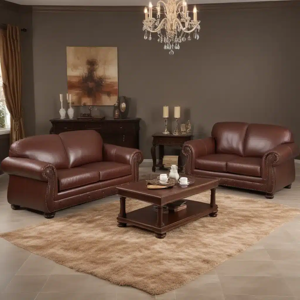 Luxurious Leather Sets the Mood in Your Living Room