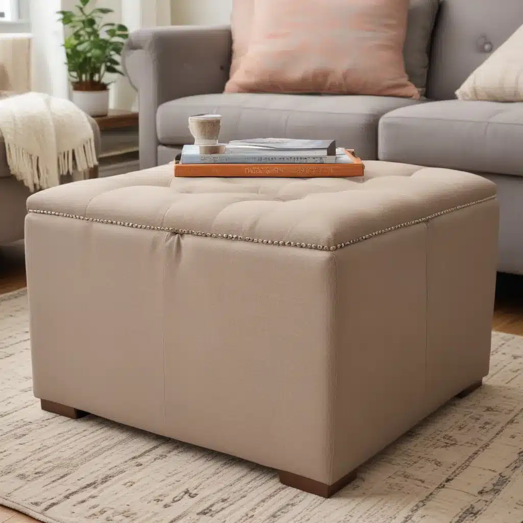 Make Your Own Storage Ottoman in a Weekend