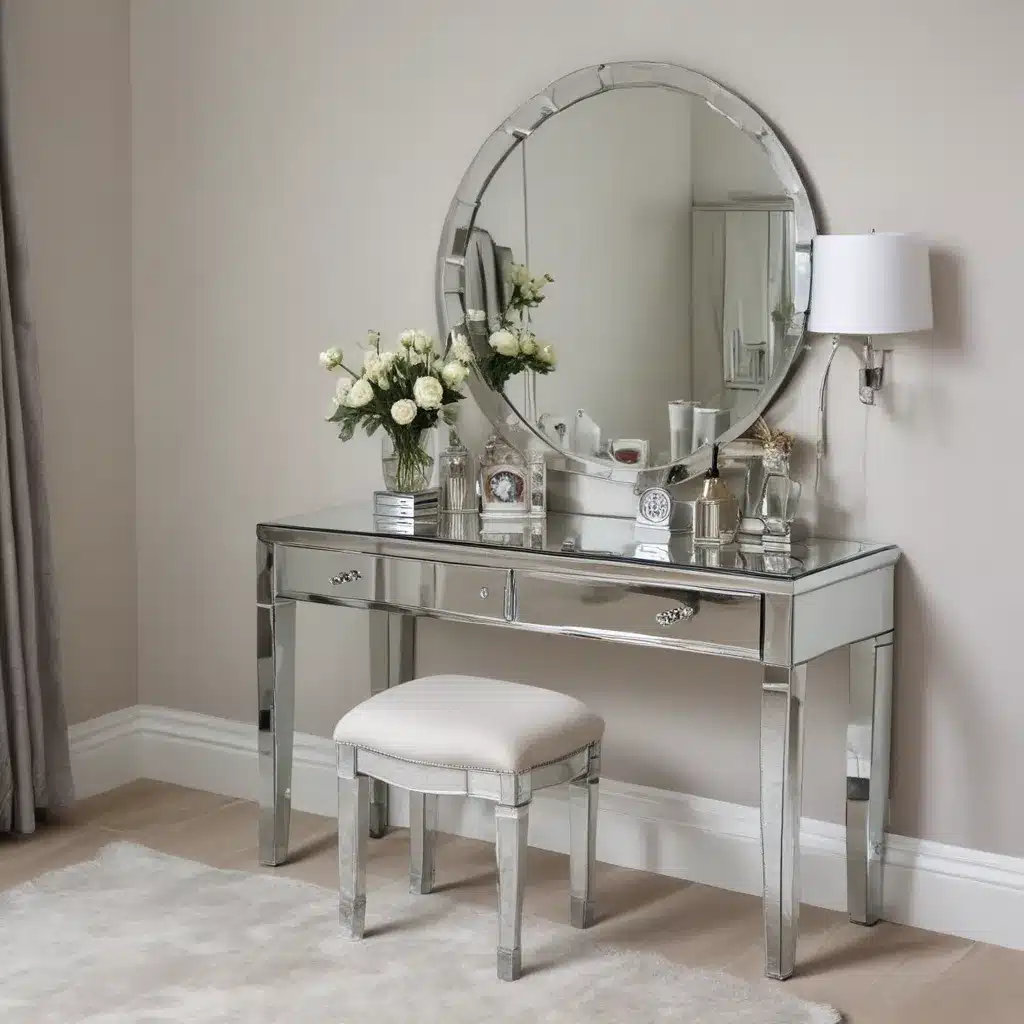 Make a Small Space Feel Bigger with Mirrored Furniture