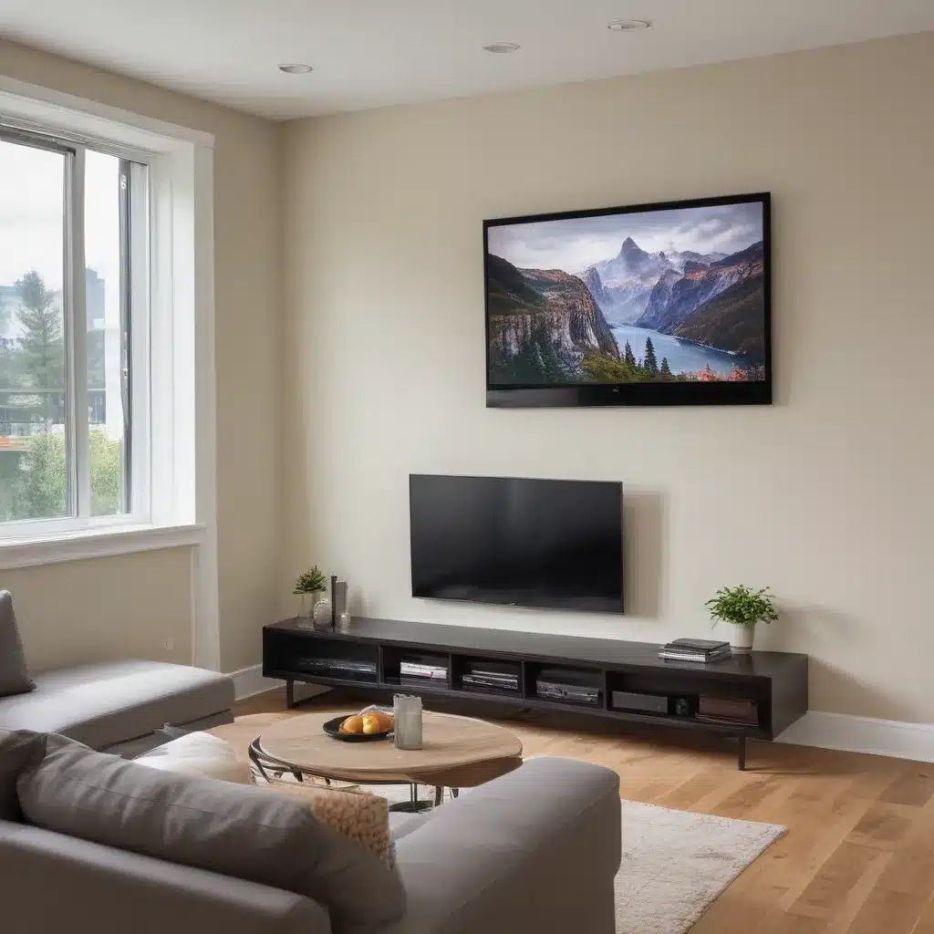 Maximize Floor Space with a Wall-Mounted TV