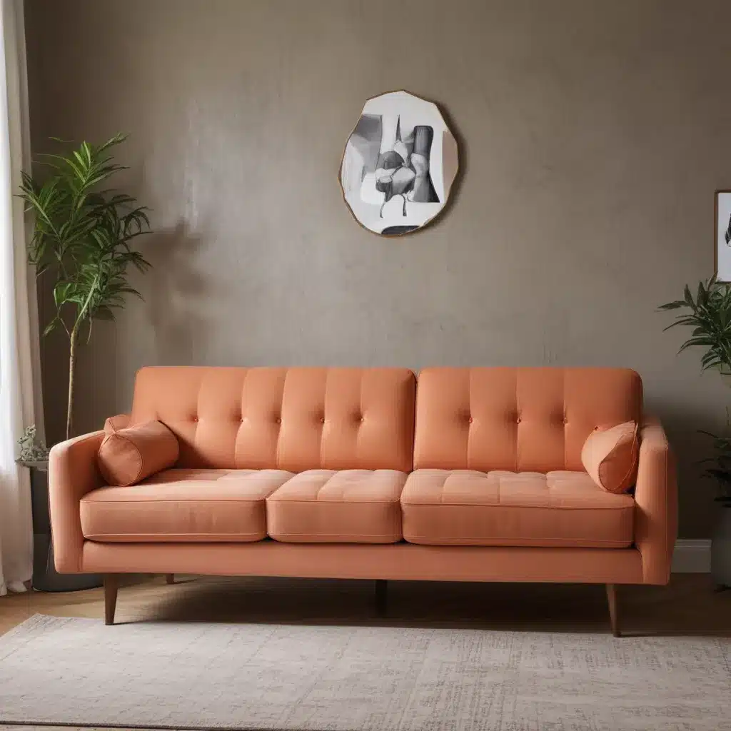 Mid-Century Modern Sofas for Retro Bedroom Vibes