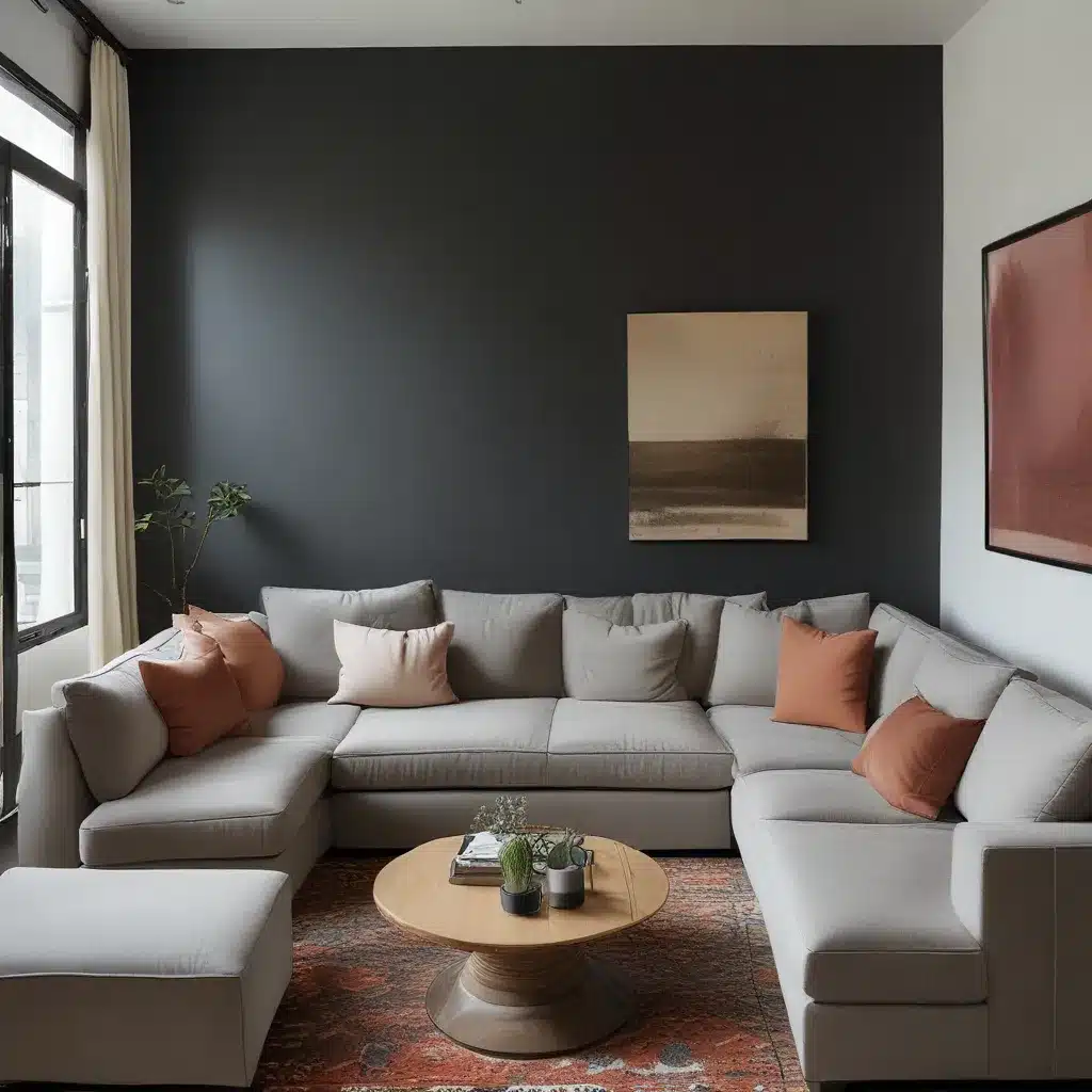 Modern Custom Sofas Lighten Up Dark, Small Rooms