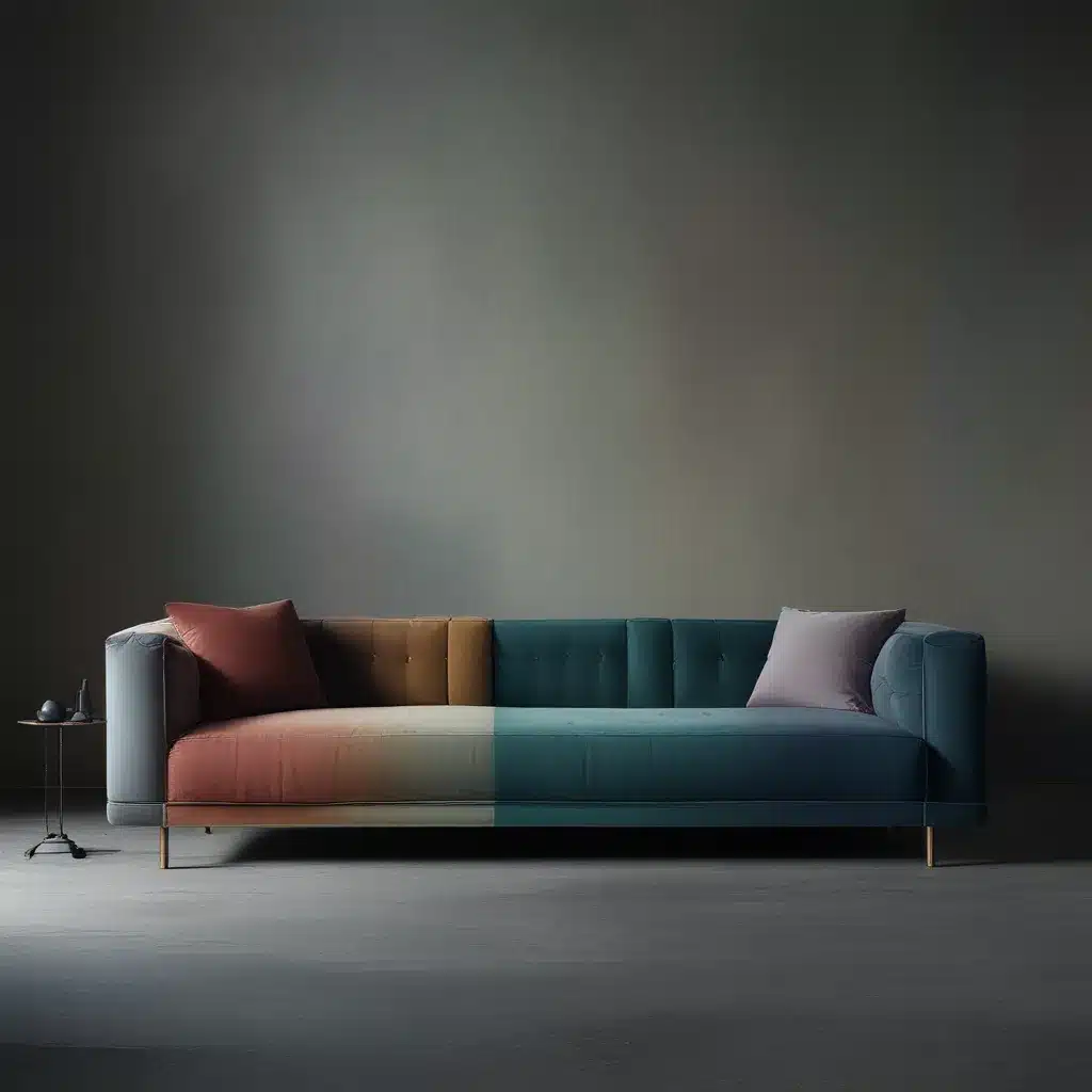 Moody Hues Make a Statement in Modern Sofa Palettes