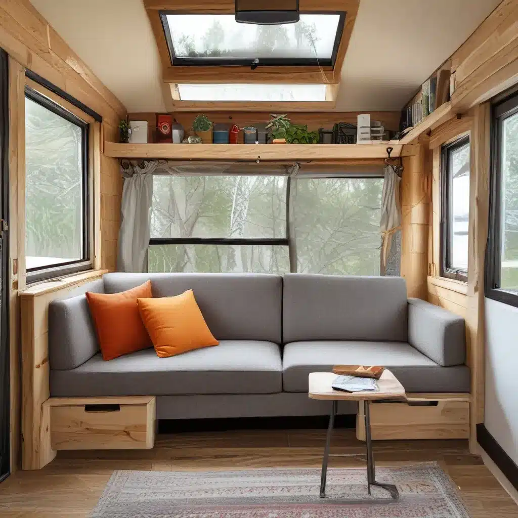 Multitasking Custom Sofas for Tiny Homes
