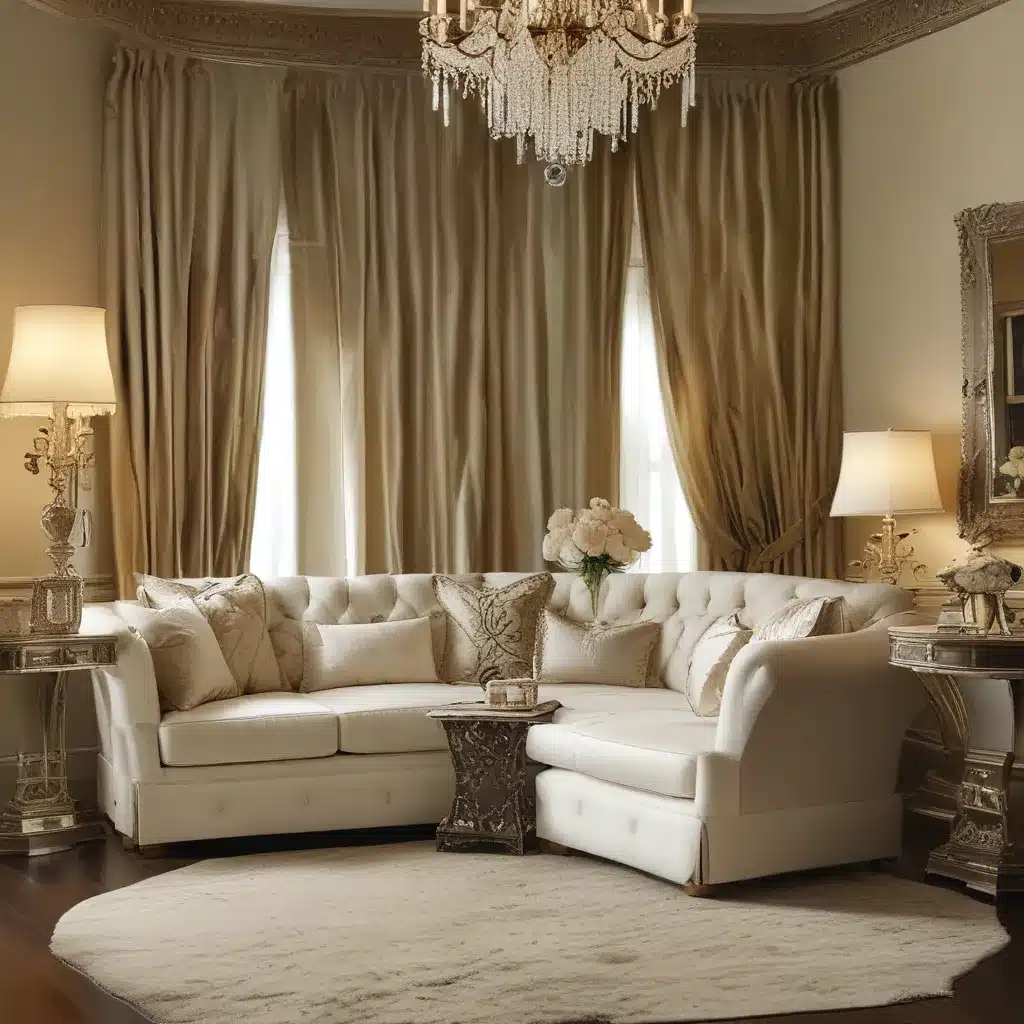 Old Hollywood Glamour for the Living Room