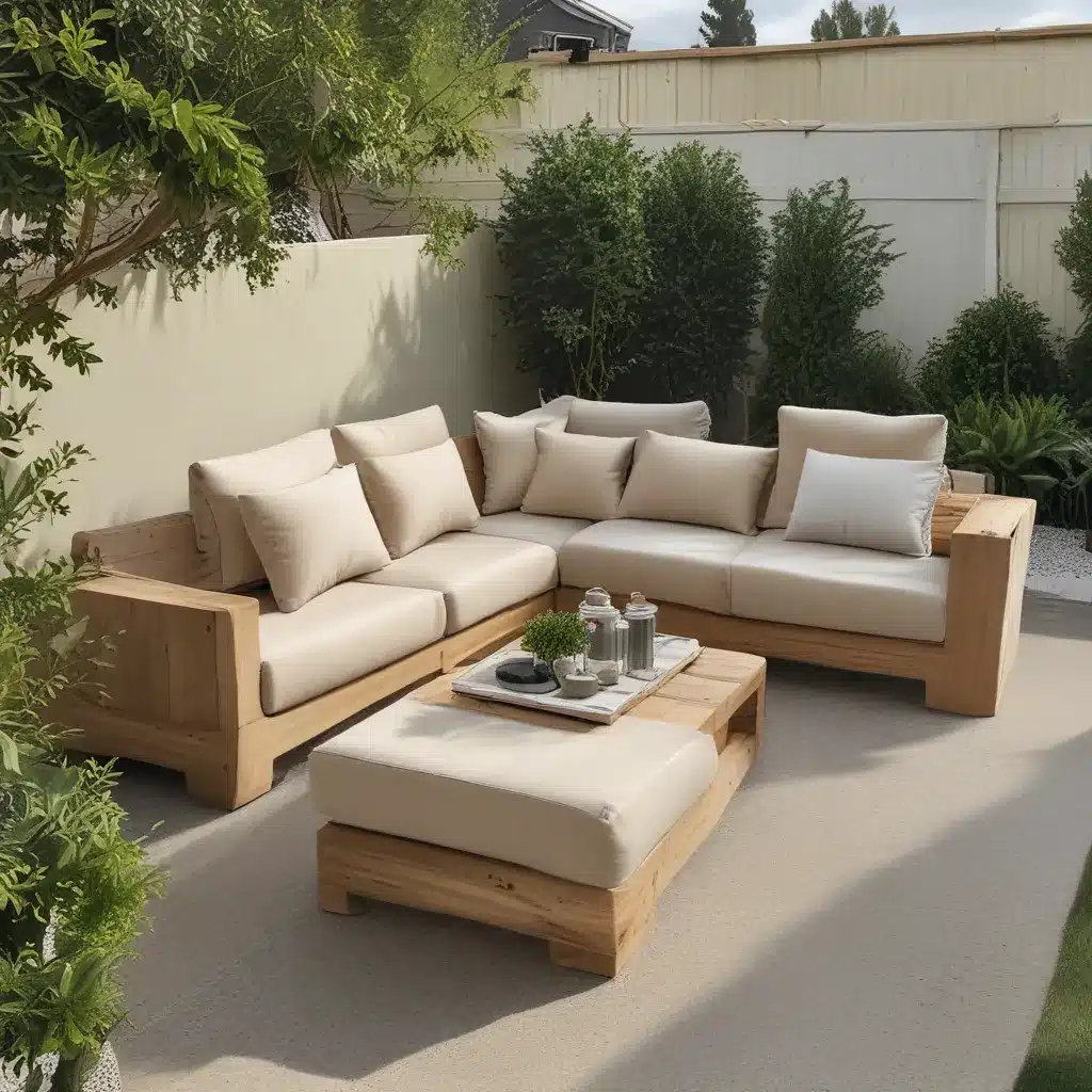 Outdoor Sofas Maximize Backyard Space