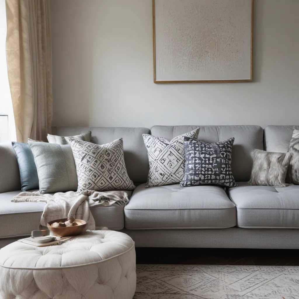 Playing with Pattern and Texture in Sofa Styling