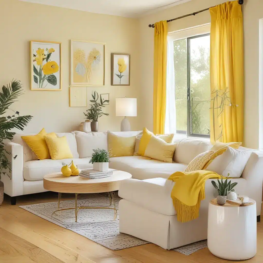 Pops of Yellow Bring Big Impact and Sunny Vibes