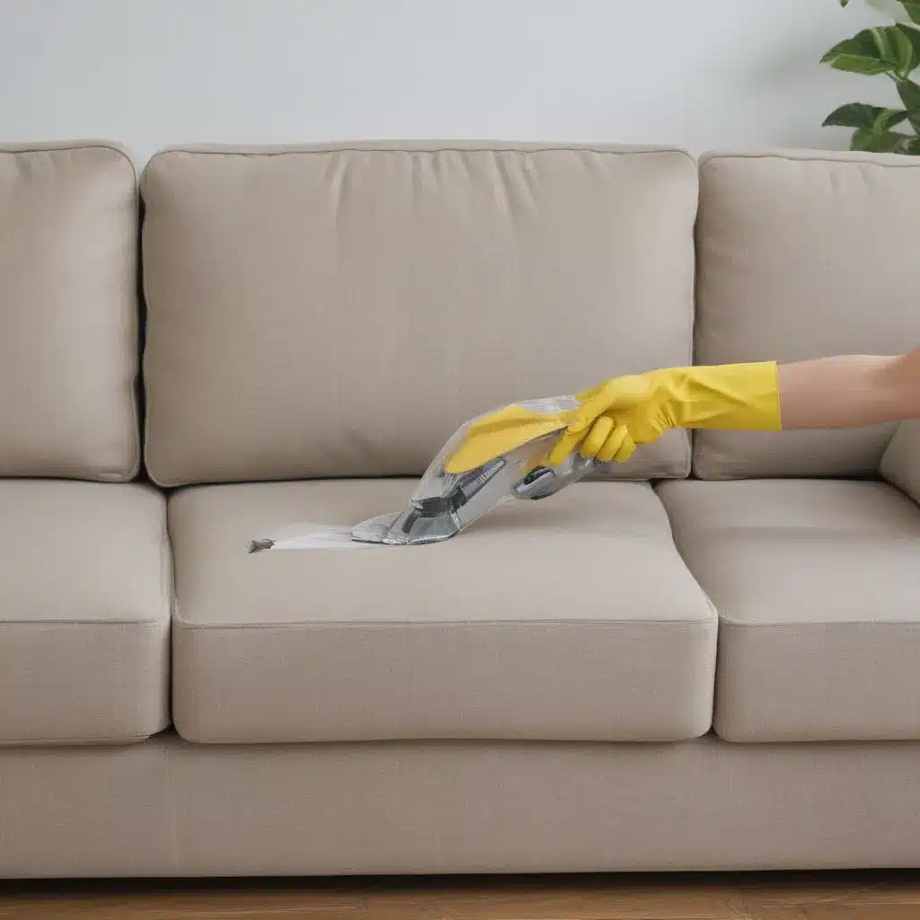 Proper Spot Cleaning of Sofa Fabrics