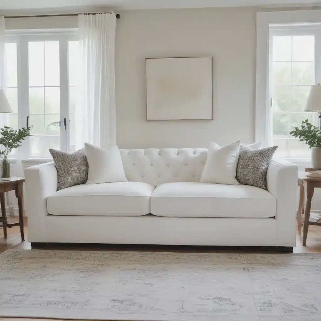 Protecting White Sofas from Dirt and Damage