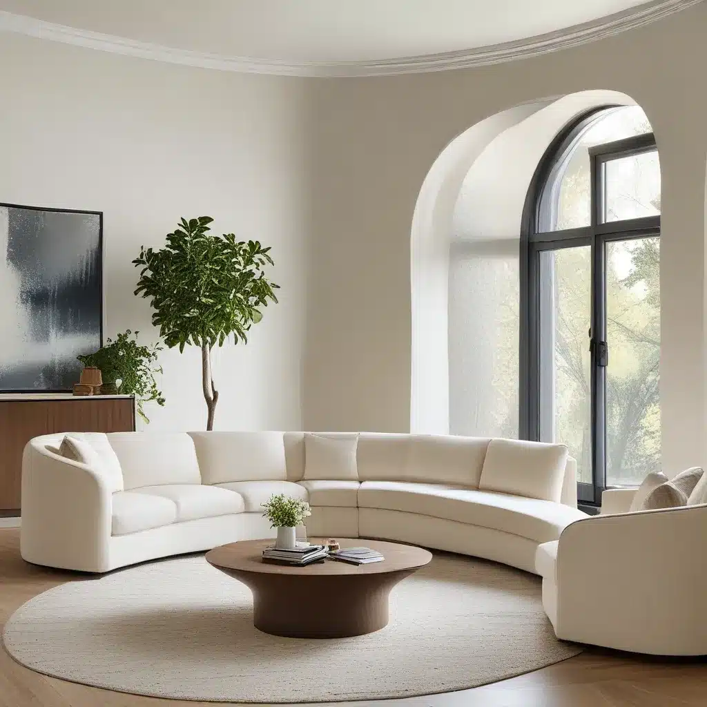 Reimagine Your Living Space With Curved Silhouettes