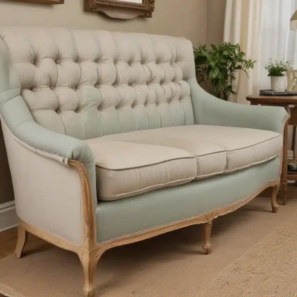 Reupholster a Vintage Sofa with Helpful Tips