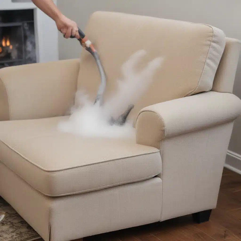 Safely Steam Clean Upholstery at Home