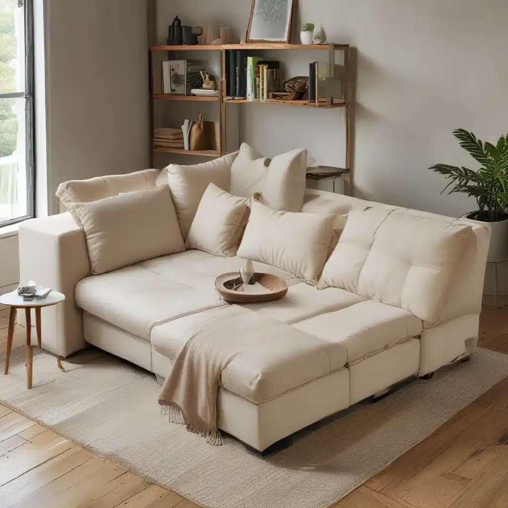 Say Goodbye To Clutter With Clever Convertible Sofas