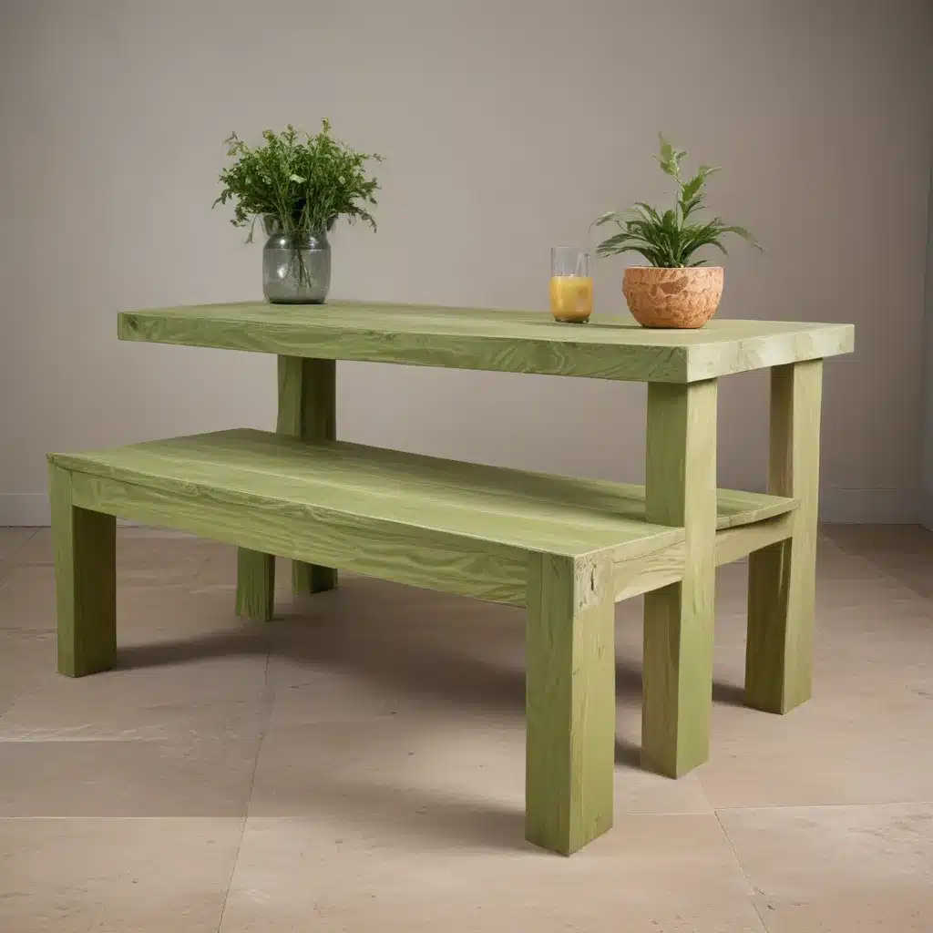 Sit Pretty While Being Eco-Friendly With Custom Green Furniture