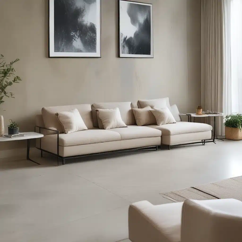Sleek Custom Sofas Elevate Contemporary Compact Spaces