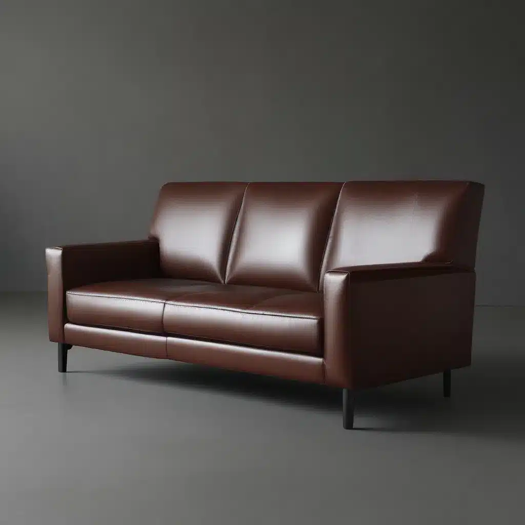 Sleek Leather Makes a Comeback in Modern Sofas