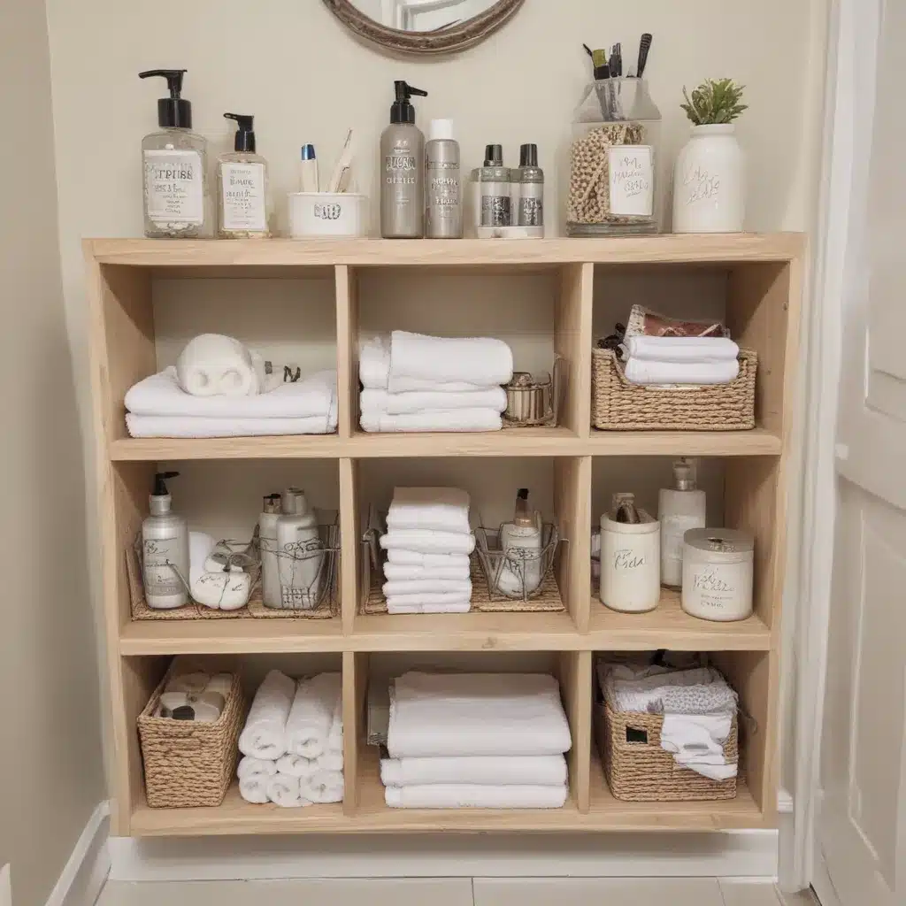 Small Bathroom Storage Ideas that Make a Big Impact