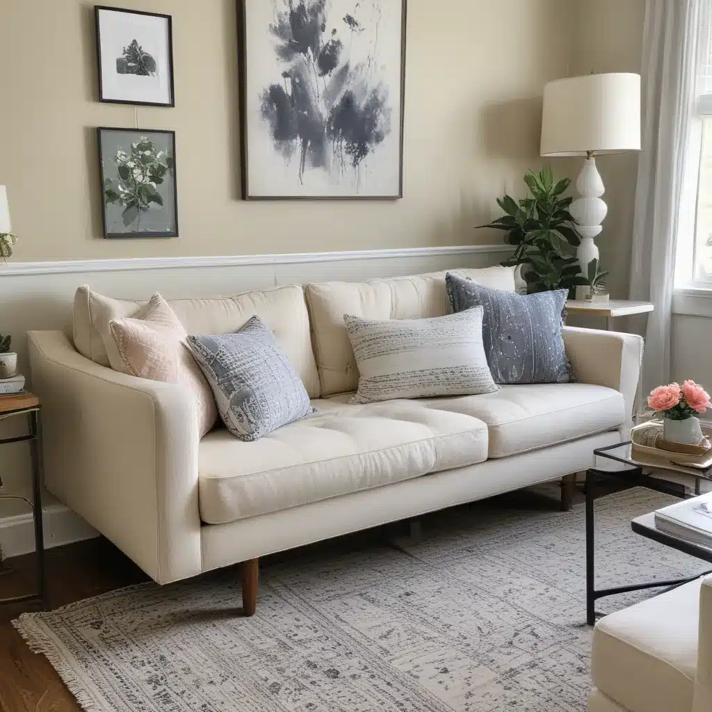 Small Space Sofa Styling Tips