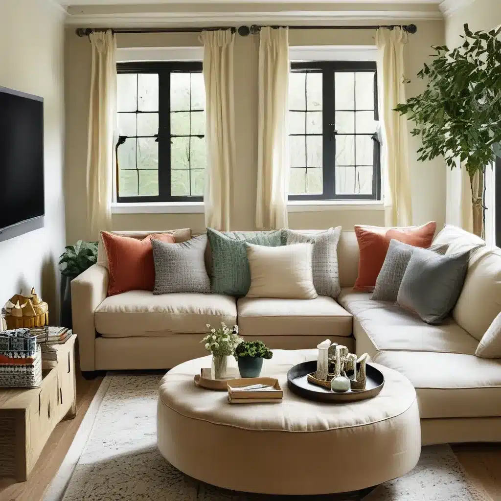 Small Space Sofas Make the Most of Cozy Family Rooms