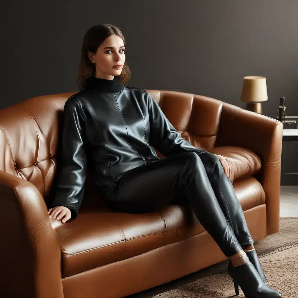 Sophisticated Leather for Luxe Lounging