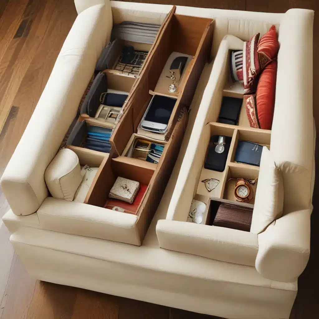 Storage Savvy: Hidden Compartments in Sofas