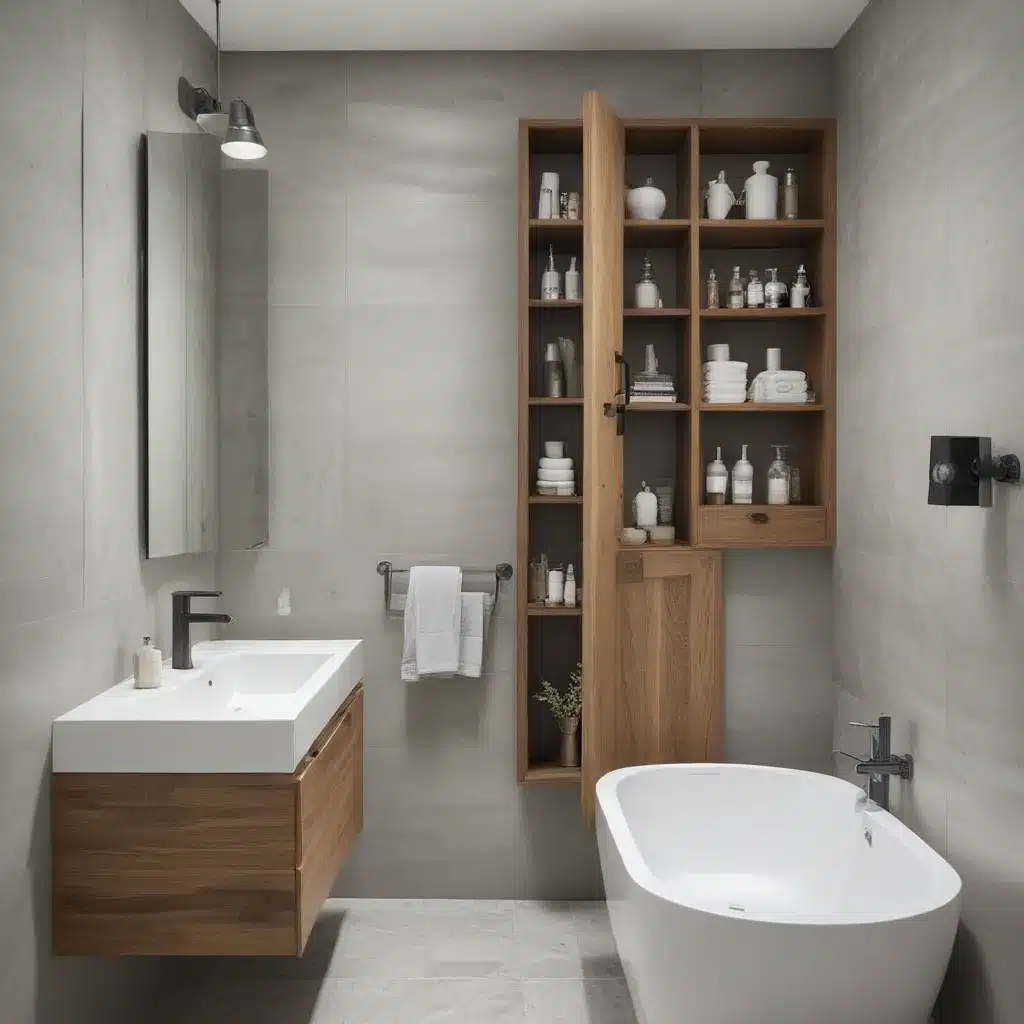 Storage Solutions for Narrow and Oddly Shaped Bathrooms