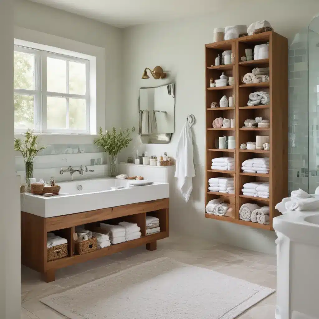 Storage Solutions for Spa-Like Bathrooms