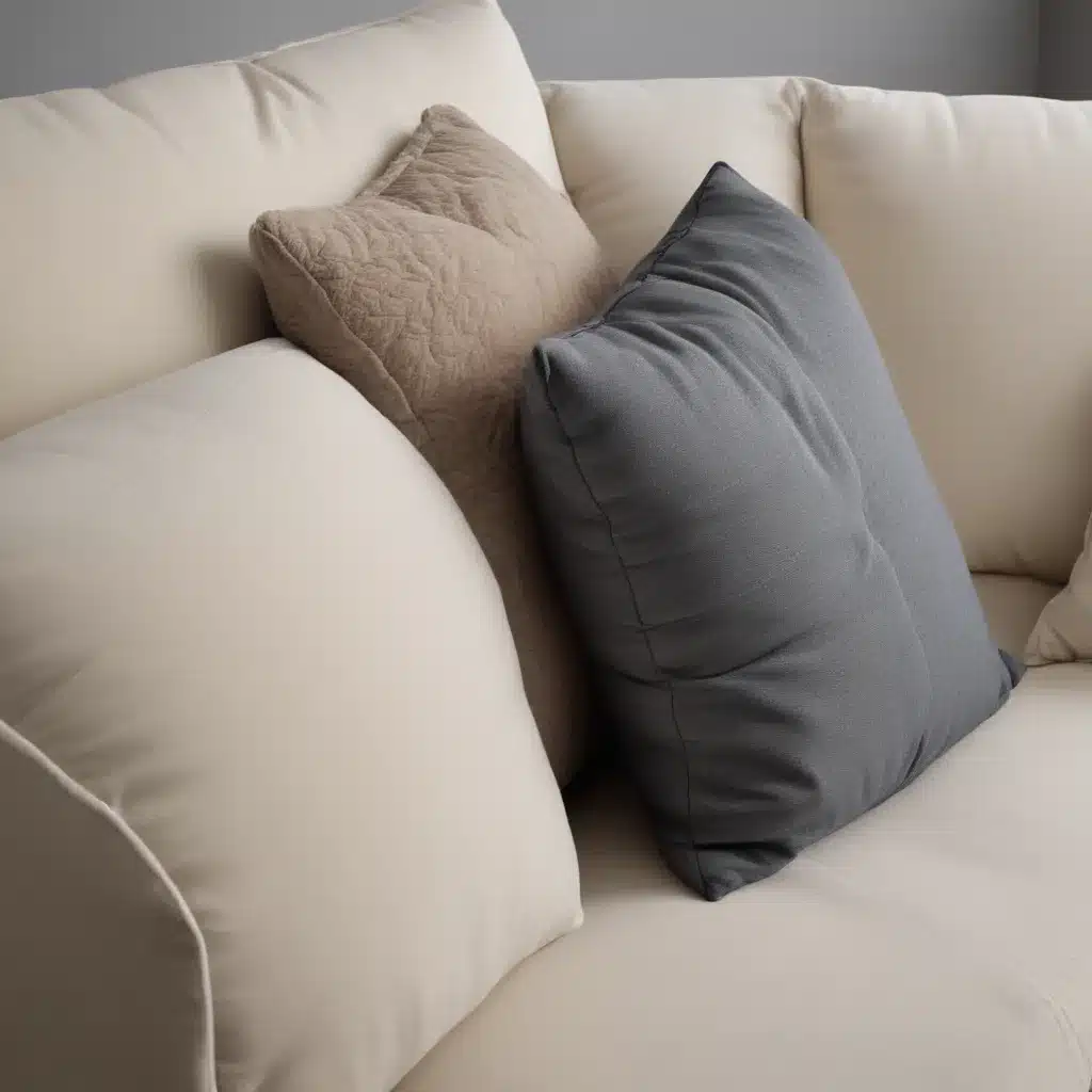 Structured Arms Contrast Plush Cushions in Modern Sofa Styles