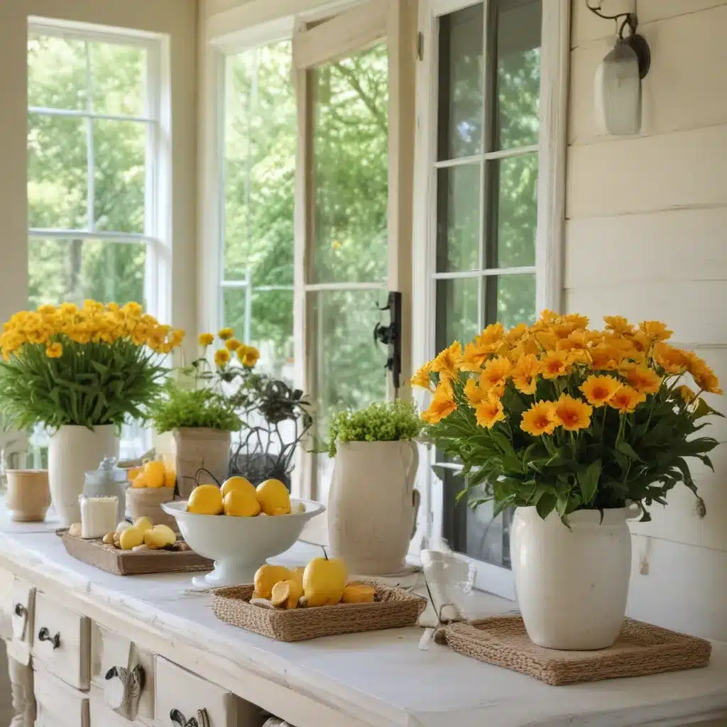 Summery Decorating for Warm Weather Months