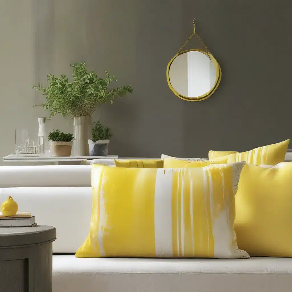 Sunny Yellow Accents Lift and Brighten