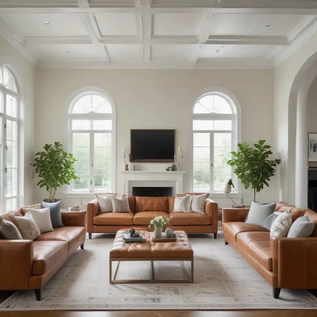 Symmetry And Balance: Arranging Your Living Room Around A Custom Sofa