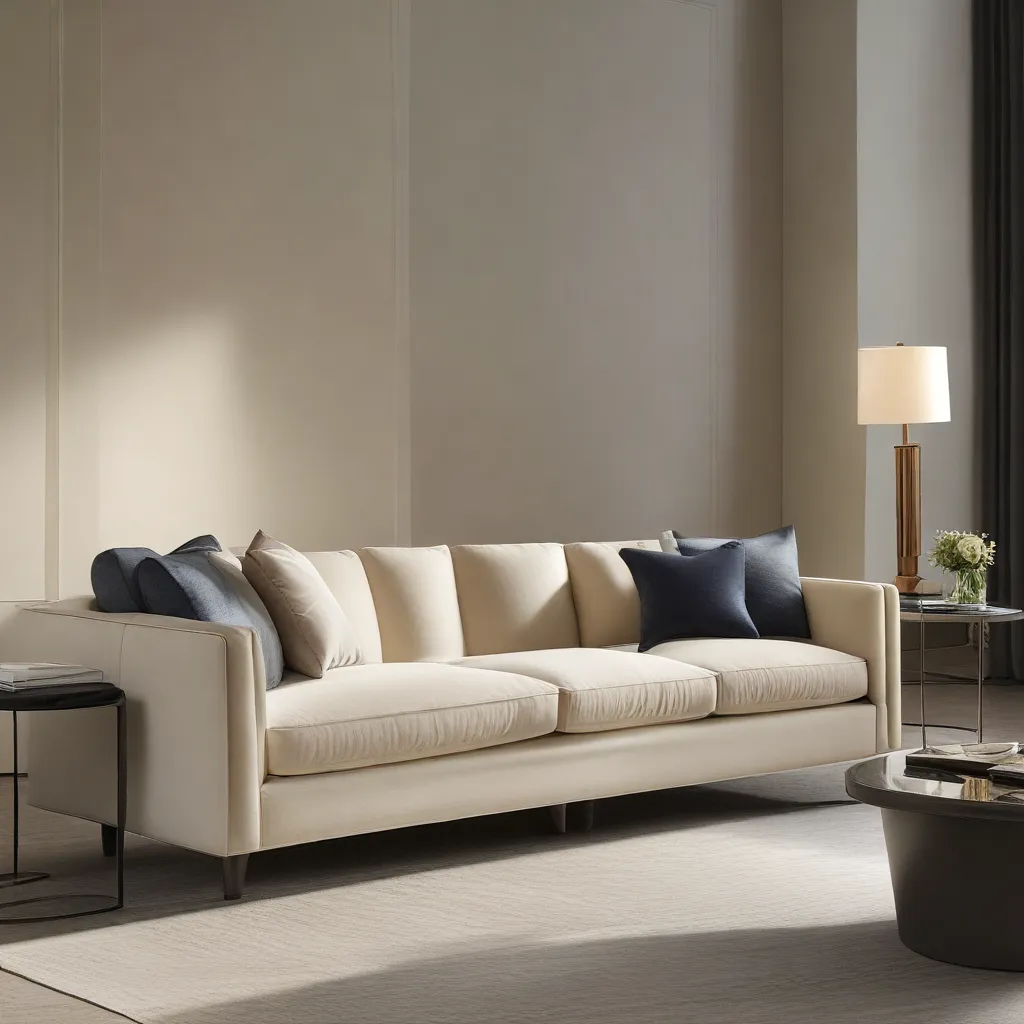 Tailored Upholstery Defines Timeless Modern Sofa Style