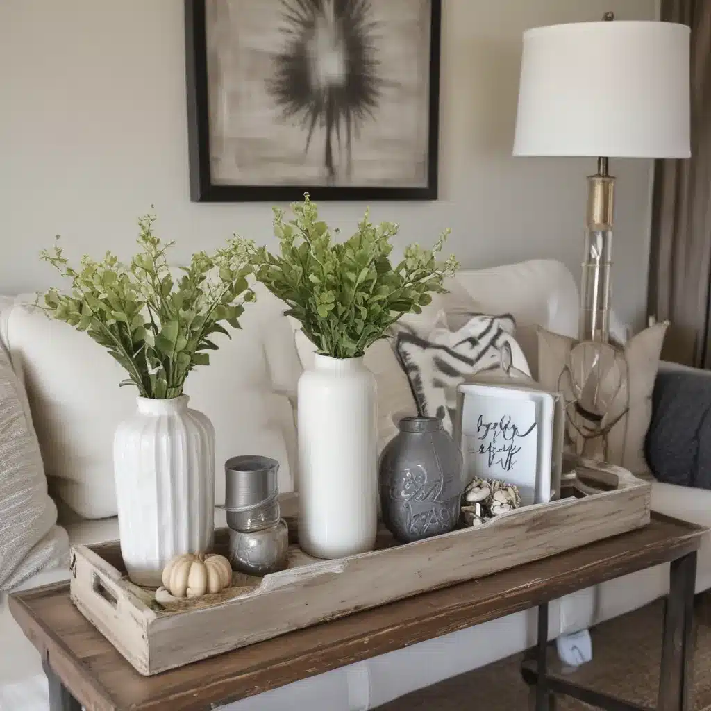 Thoughtful Touches for Sofa Table Decor