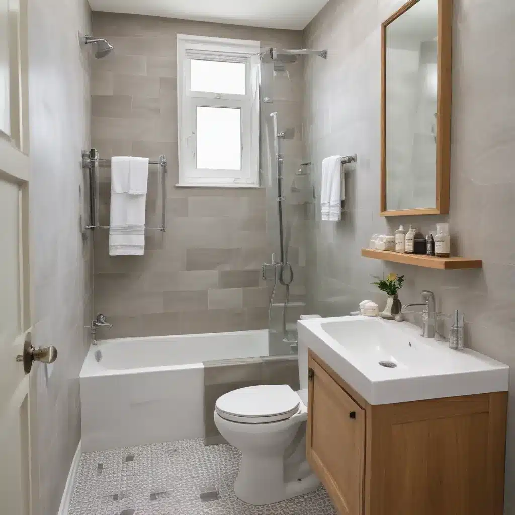 Tiny Bathrooms Dont Have to Mean Limited Storage