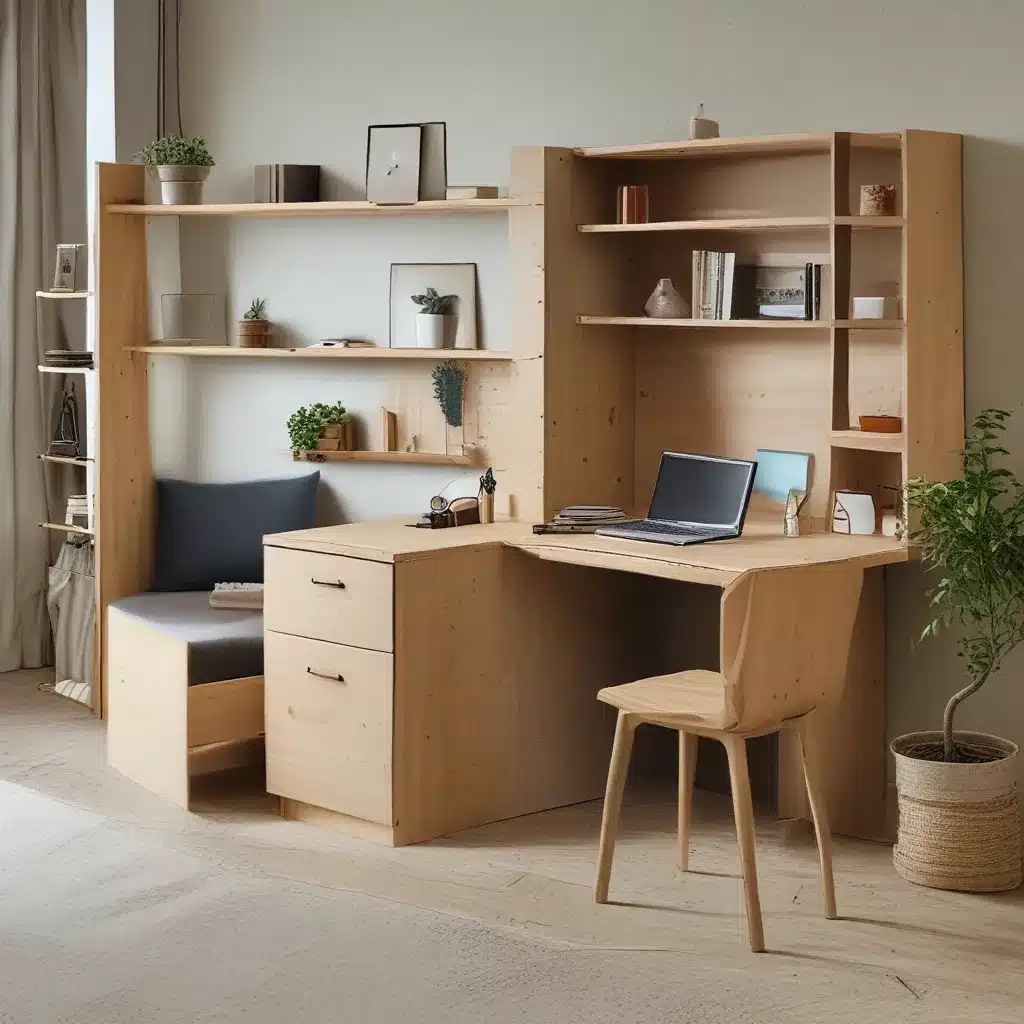 Transform Tiny Spaces with Clever, Multifunctional Furniture