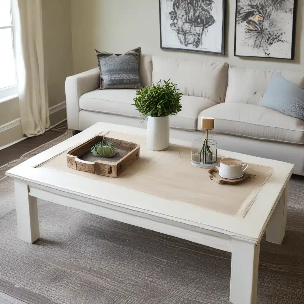 Transform a Door into a Stylish Coffee Table