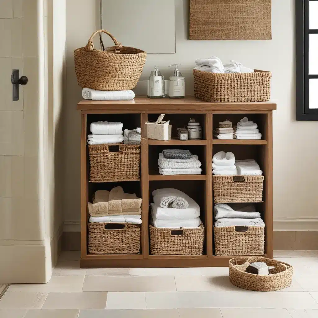 Transform and Organize your Bathroom with Baskets