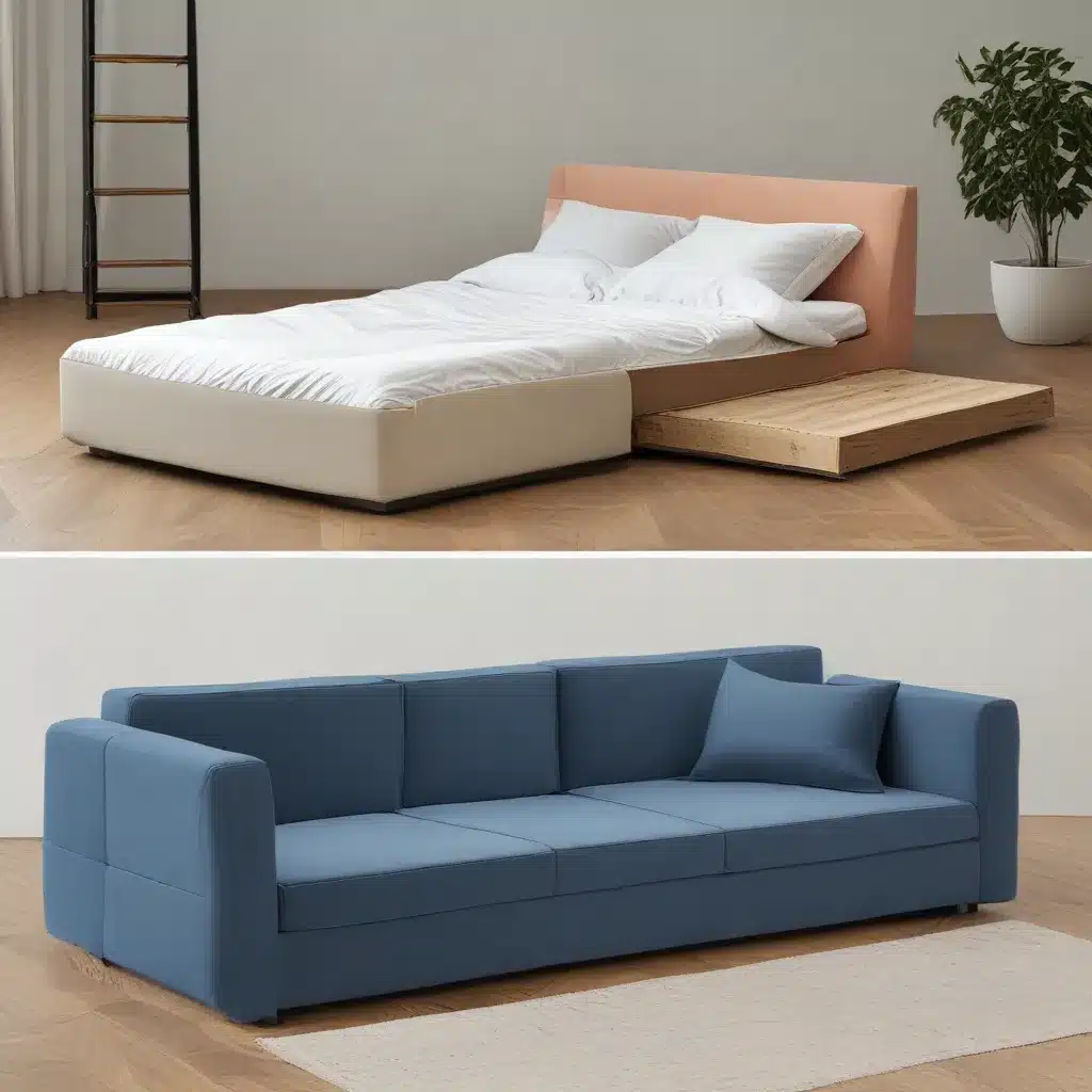 Transformative Furniture Flips from Sofa to Bed