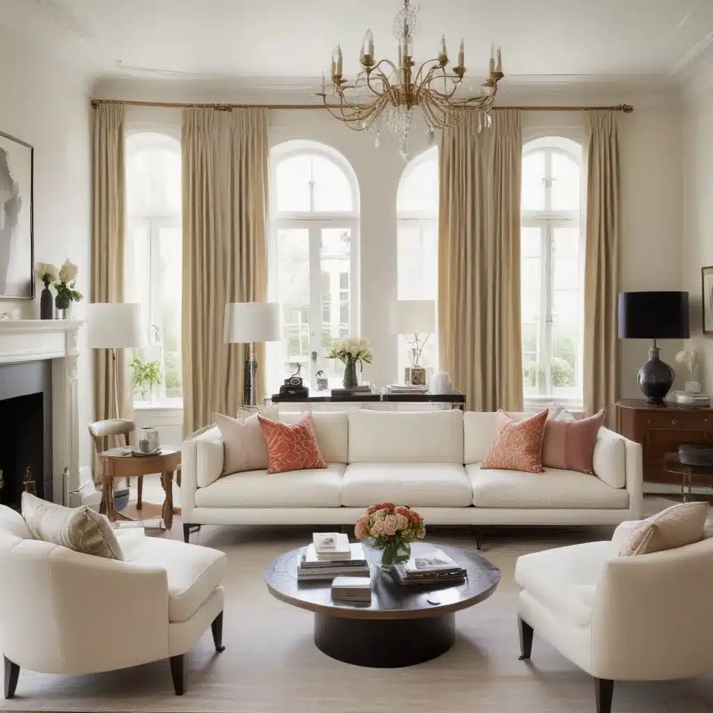 Try Two Sofas for a Sophisticated Living Room Layout