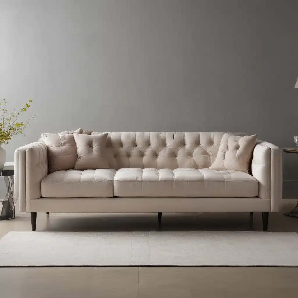 Tufted Backs and Arms Make a Comeback in Modern Sofa Styling