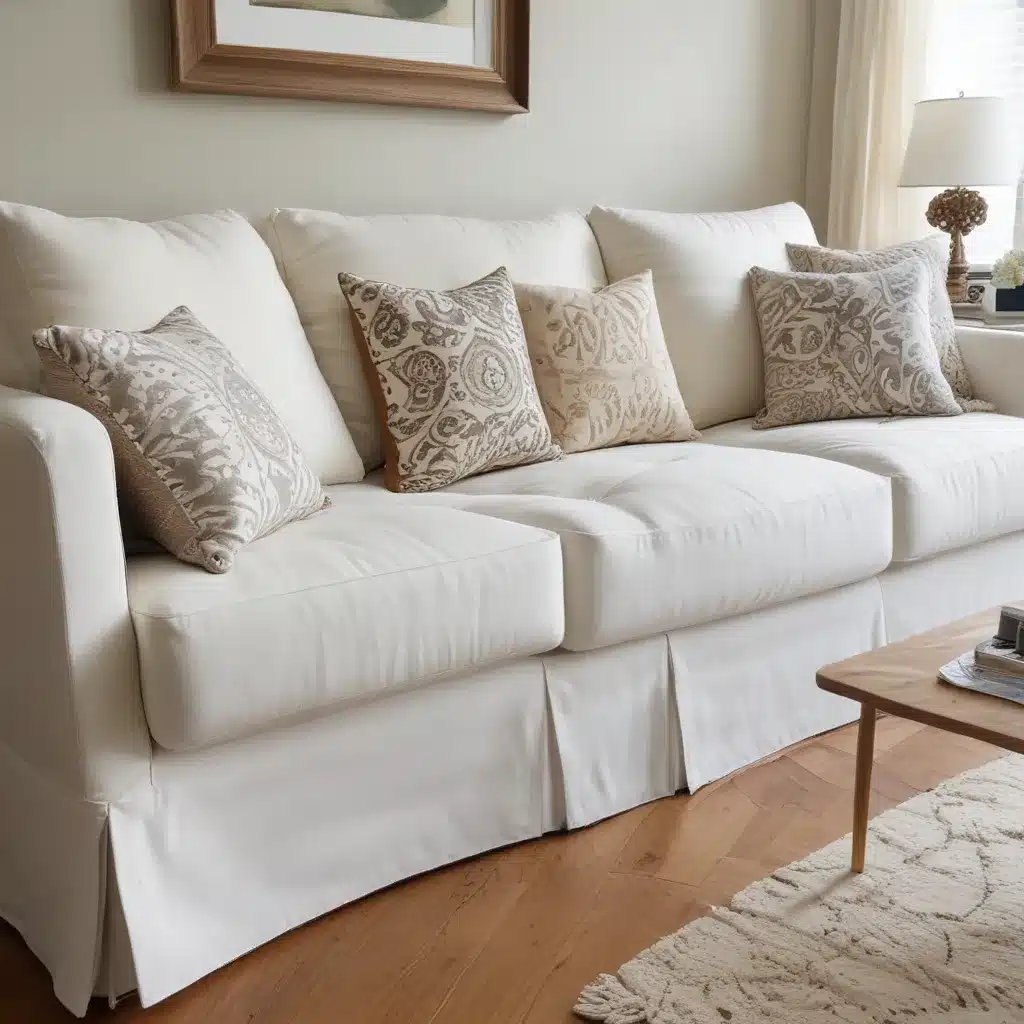 Turn a Tired Couch Into a Statement Piece