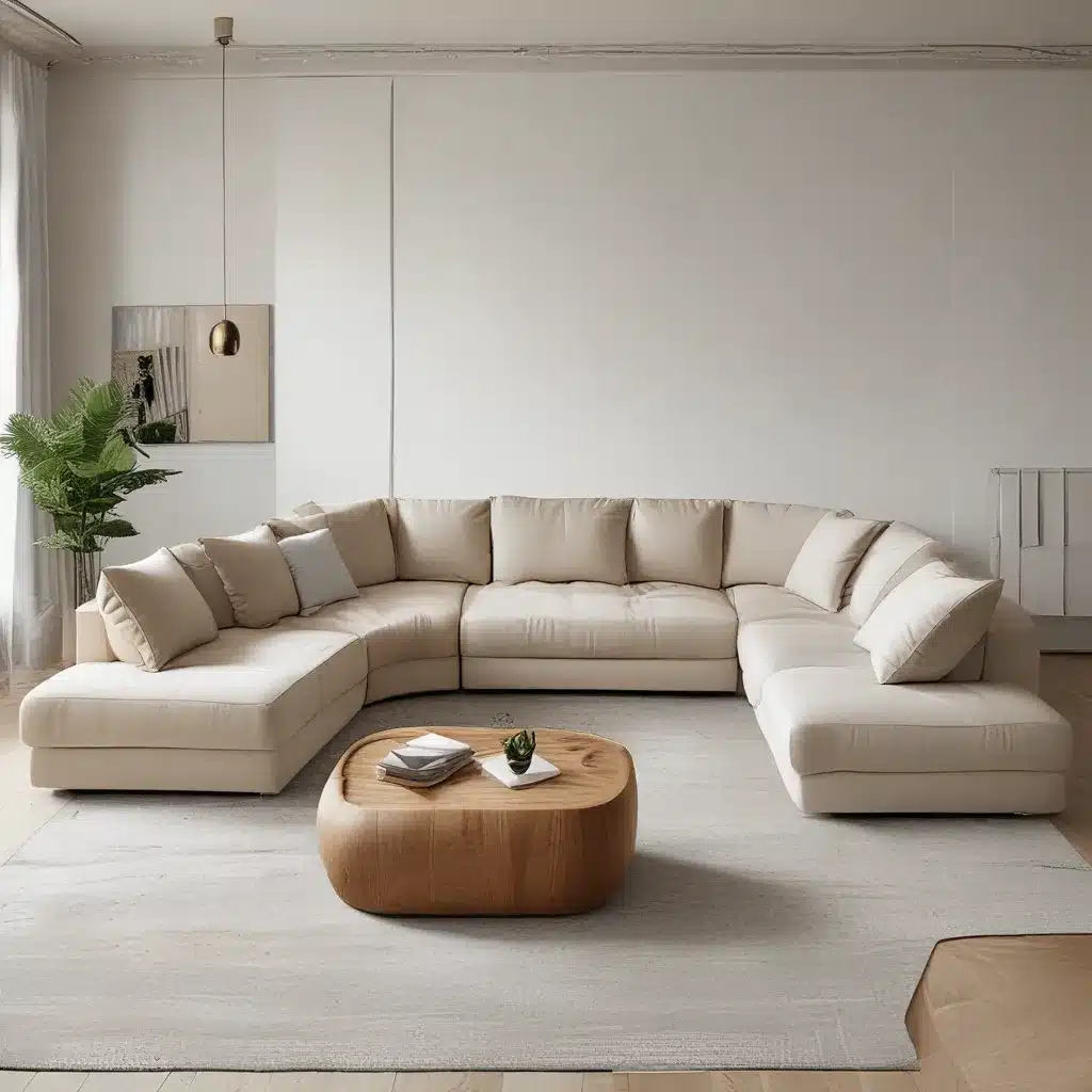 U-Shaped Sofas for Endless Lounging