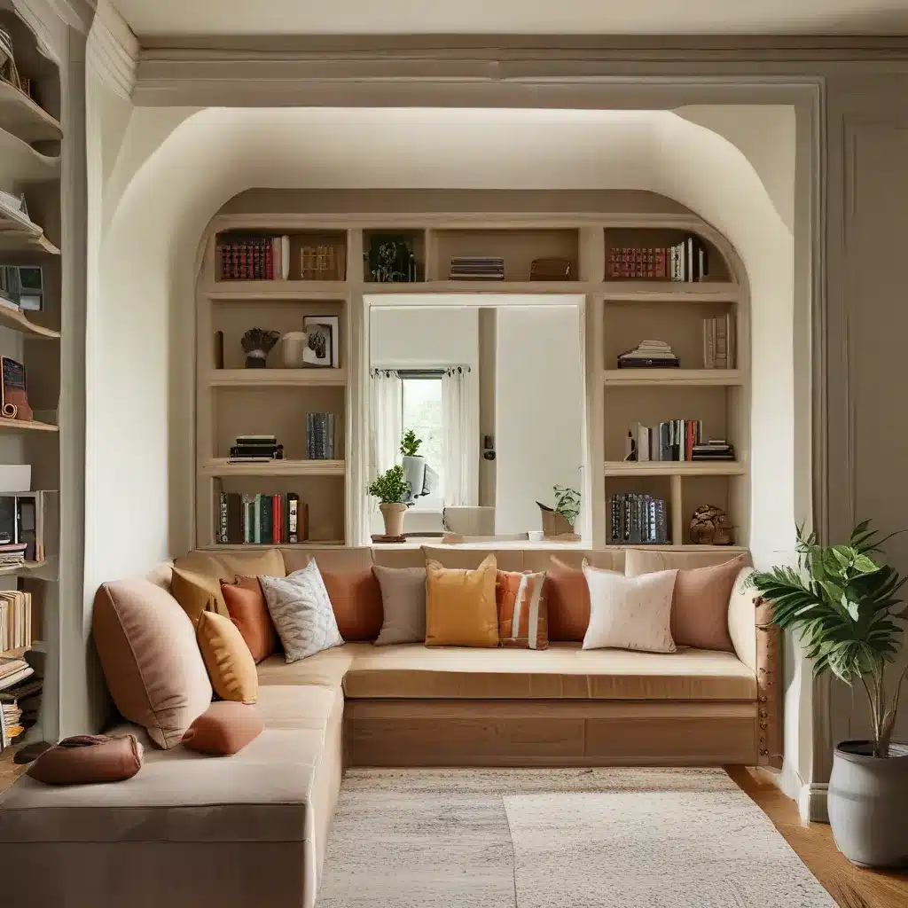 Unexpected Custom Sofa Nooks for Awkward Areas