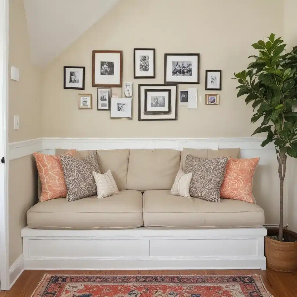 Unexpected Solutions! Turn an Awkward Nook into a Custom Sofa Zone