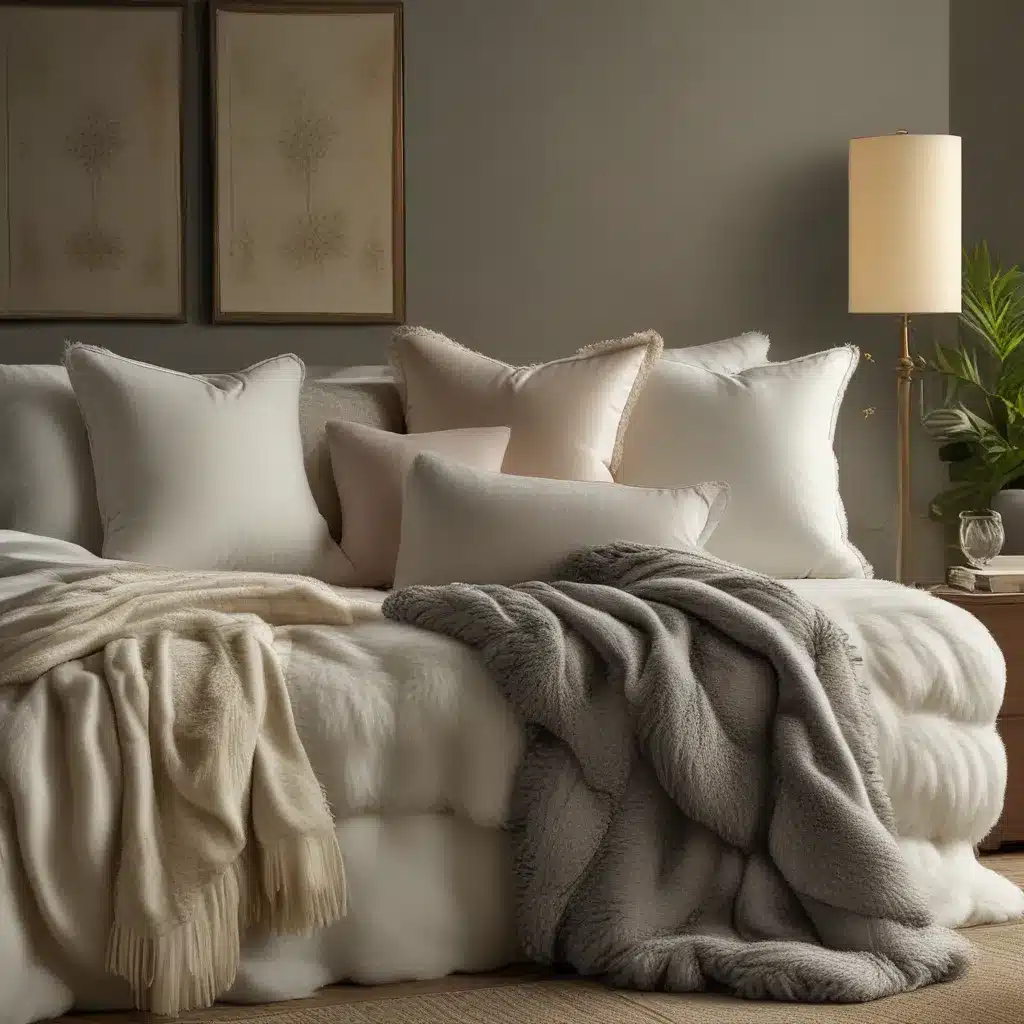 Unwind With Plush Pillows And Sumptuous Throws