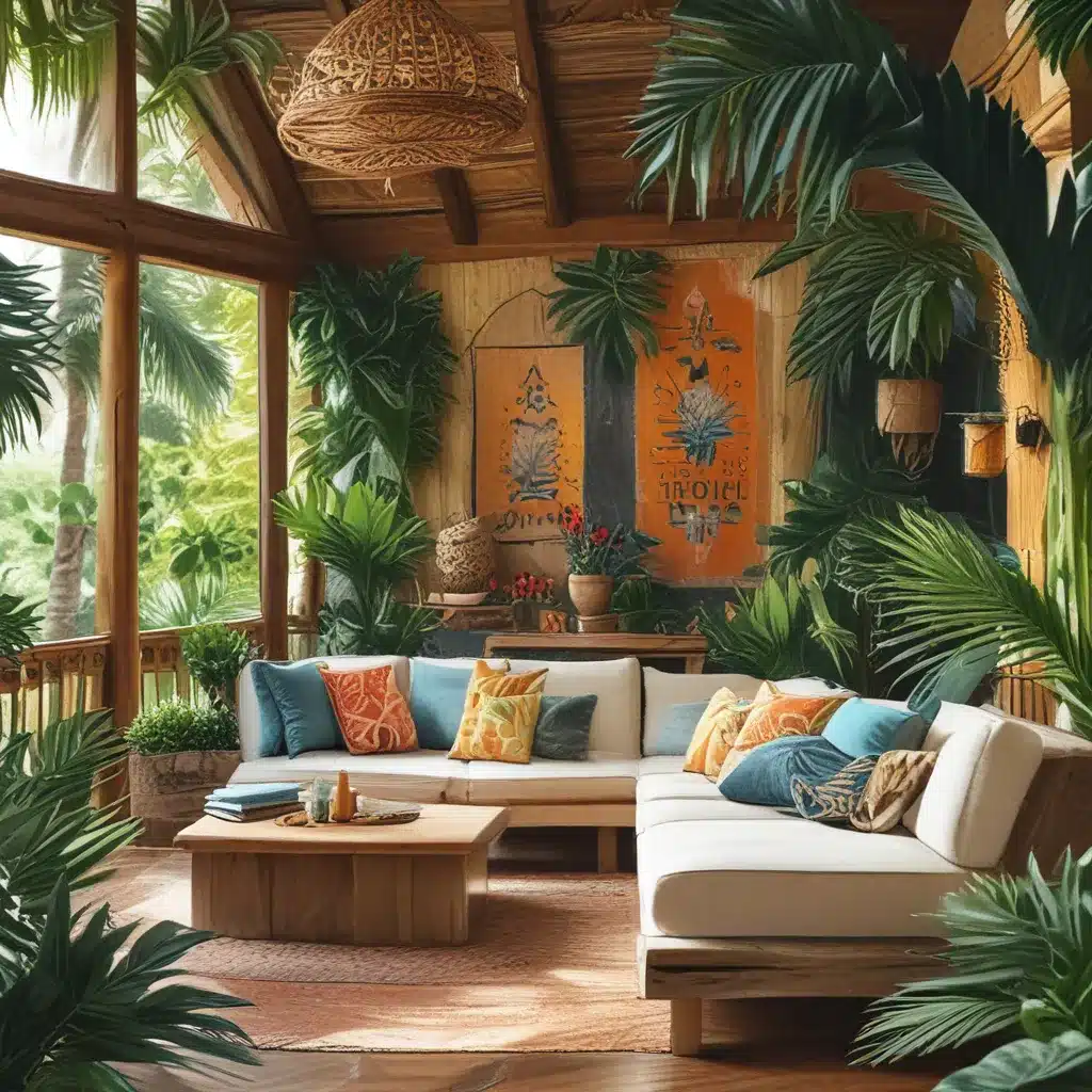 Vacation Vibes with Tropical Decor