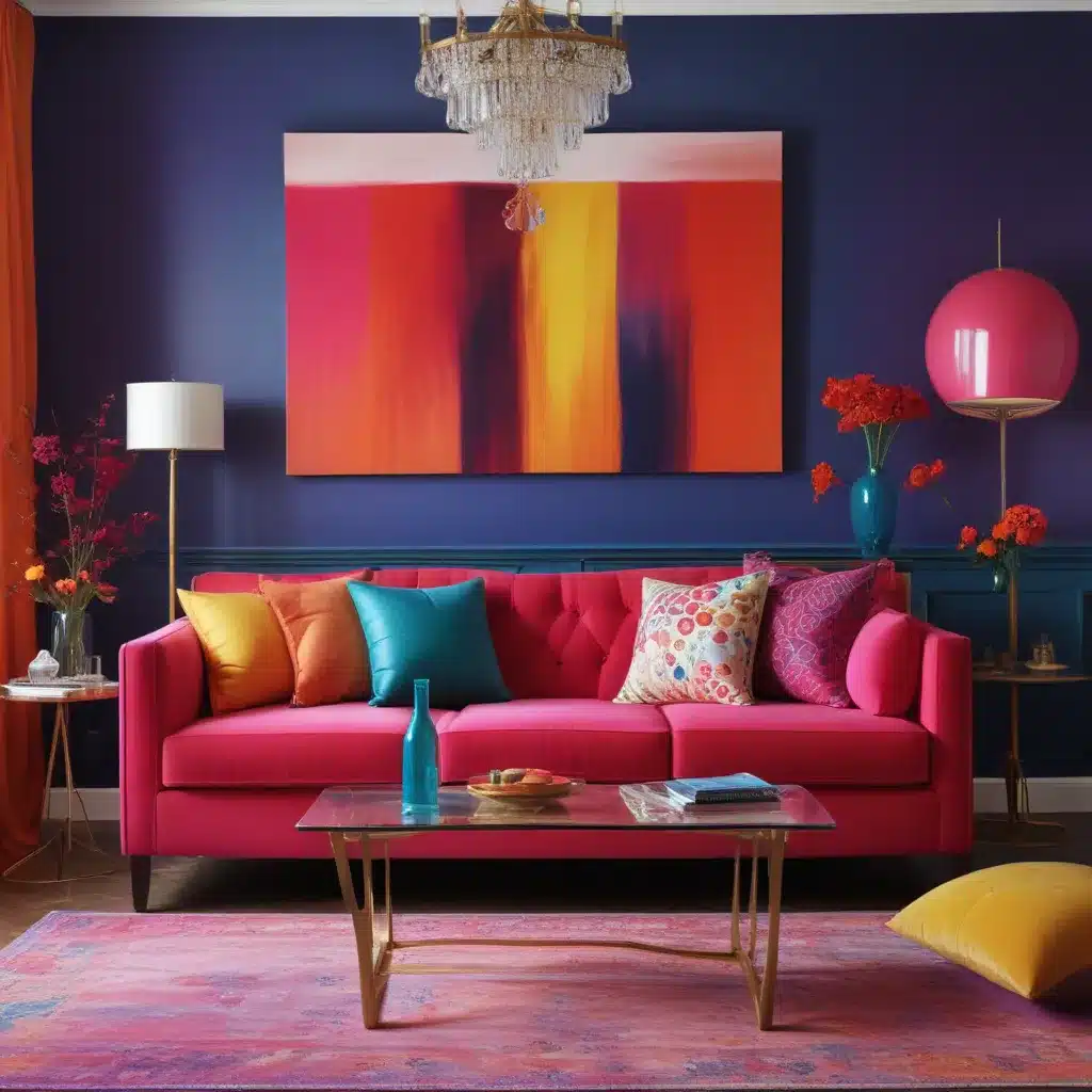 Vibrant Hues for Your Dream Living Room